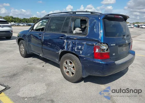2006 Toyota Highlander V6 z USA, uszkodzony, nr VIN JTEDP21A460114328